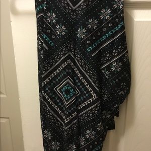 Leggings winter snowflake